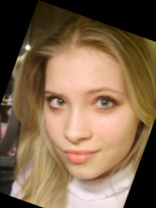 Person who looks like Mary-Kate and Ashley Olsen