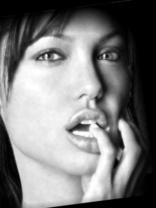 Person who looks like Angelina Jolie