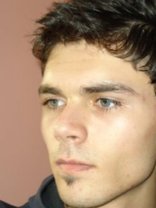 Person who looks like Jonathan Rhys-Meyers