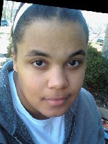 Person who looks like Sydney Tamiia Poitier