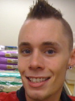 Person who looks like Travis Barker