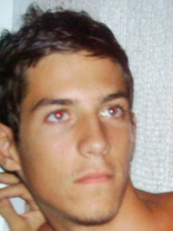 Person who looks like Jonathan Rhys-Meyers