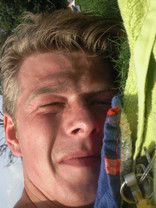 Person who looks like David Bowie