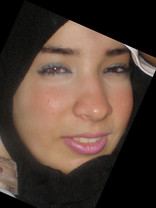 Person who looks like Melania Trump