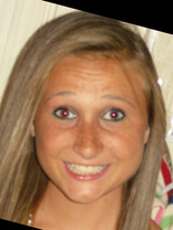 Person who looks like Katie Lohmann