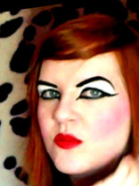 Person who looks like Kat Von D