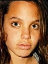Person who looks like Angelina Jolie
