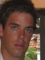 Person who looks like Jonathan Rhys-Meyers