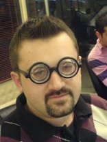 Person who looks like Woody Allen