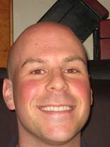 Person who looks like Bruce Willis