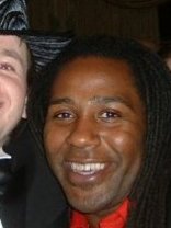 Person who looks like Magic Johnson