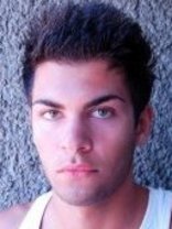 Person who looks like Jonathan Rhys-Meyers