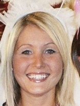 Person who looks like Katie Lohmann