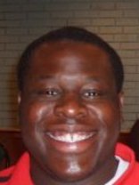 Person who looks like Michael Clarke Duncan