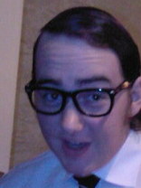 Person who looks like Woody Allen