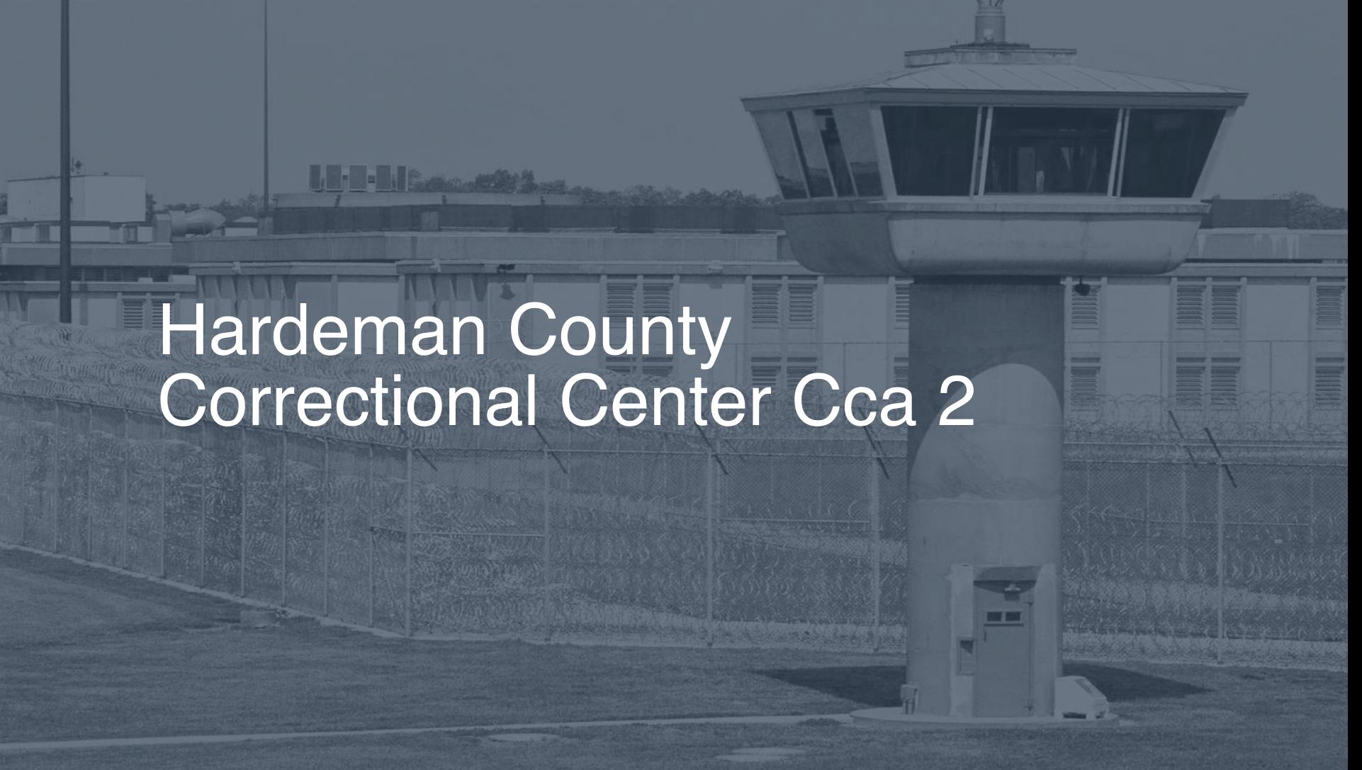 Hardeman County Correctional Center CCA Inmate Search, Lookup