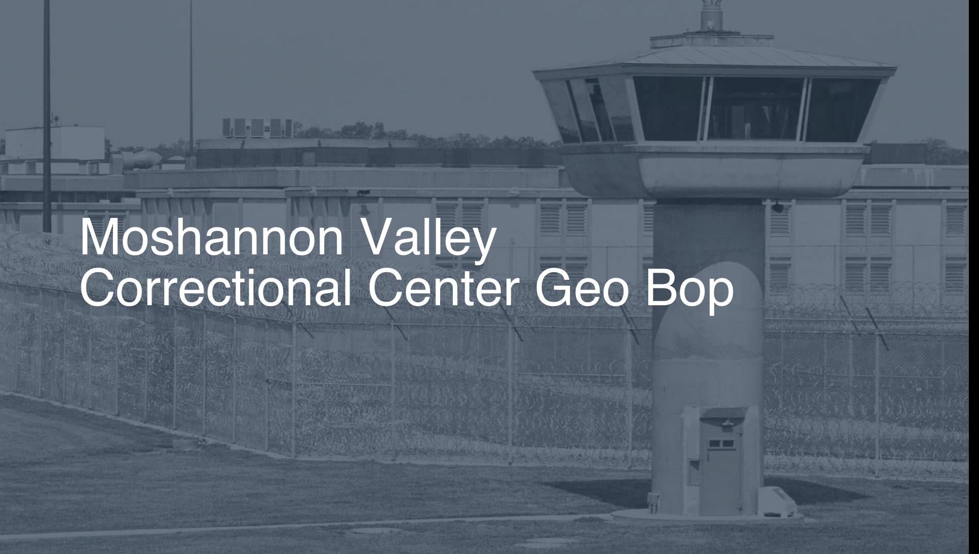 Moshannon Valley Correctional Center GEO (BOP) Inmate Search, Lookup