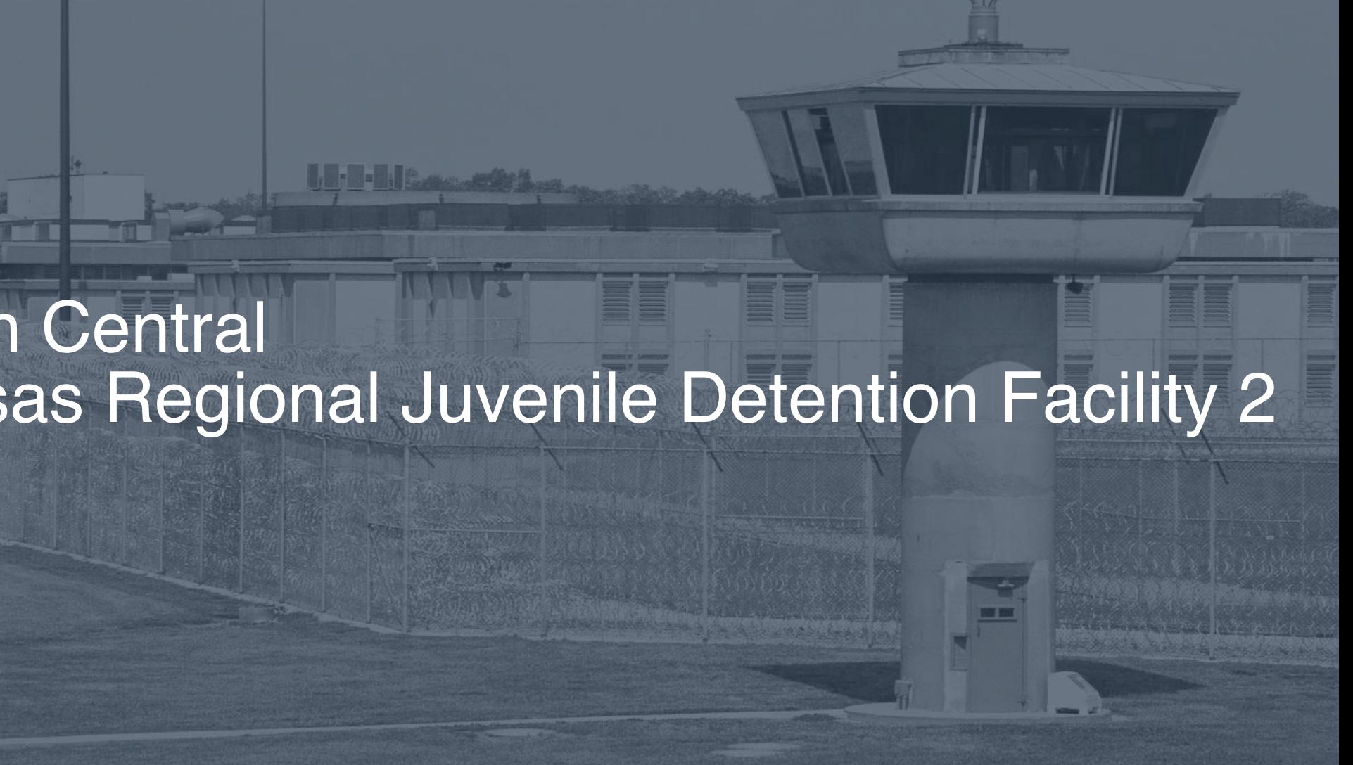 North Central Kansas Regional Juvenile Detention Facility Inmate