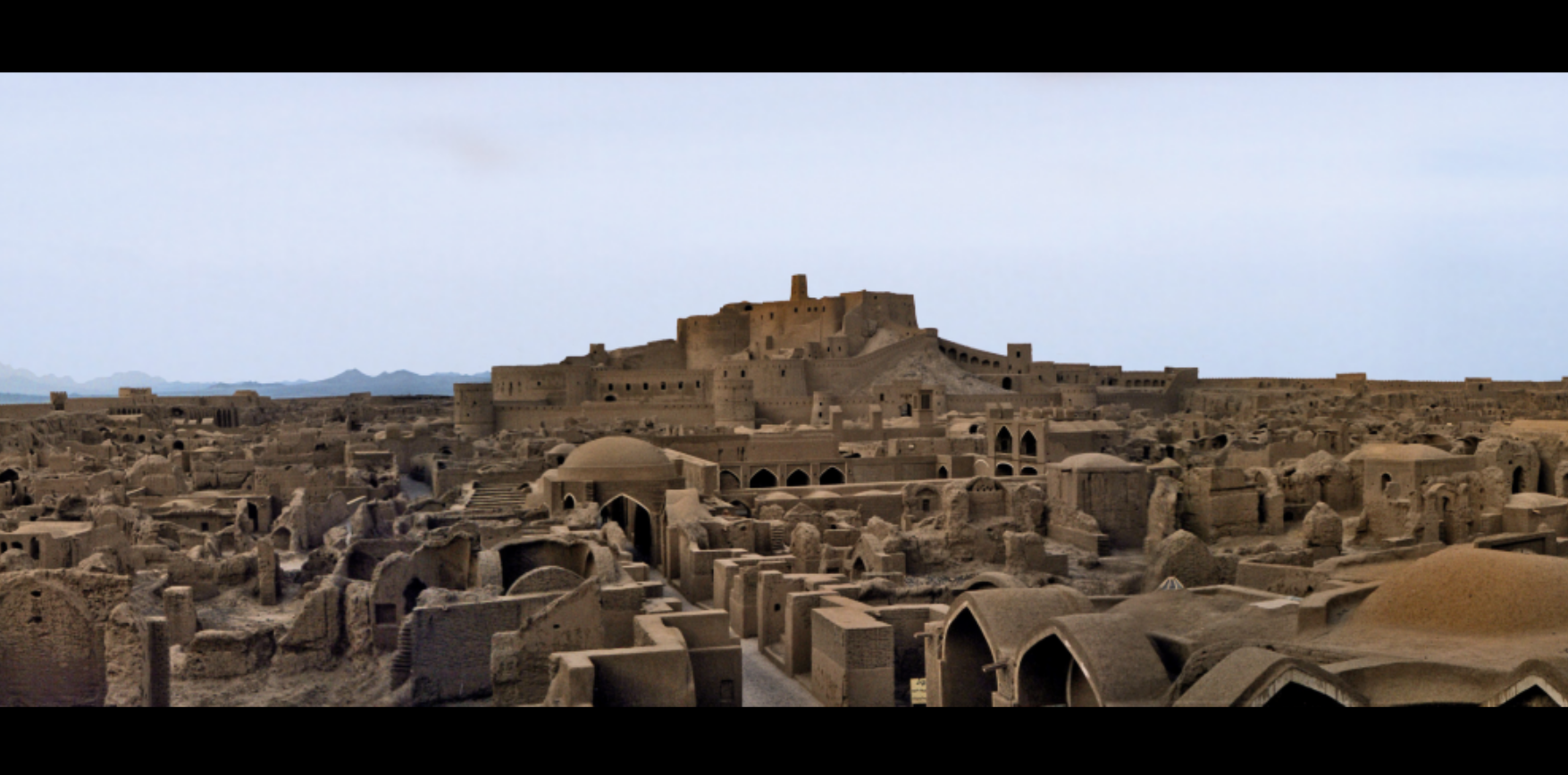 Ancient Bam Citadel in Iran