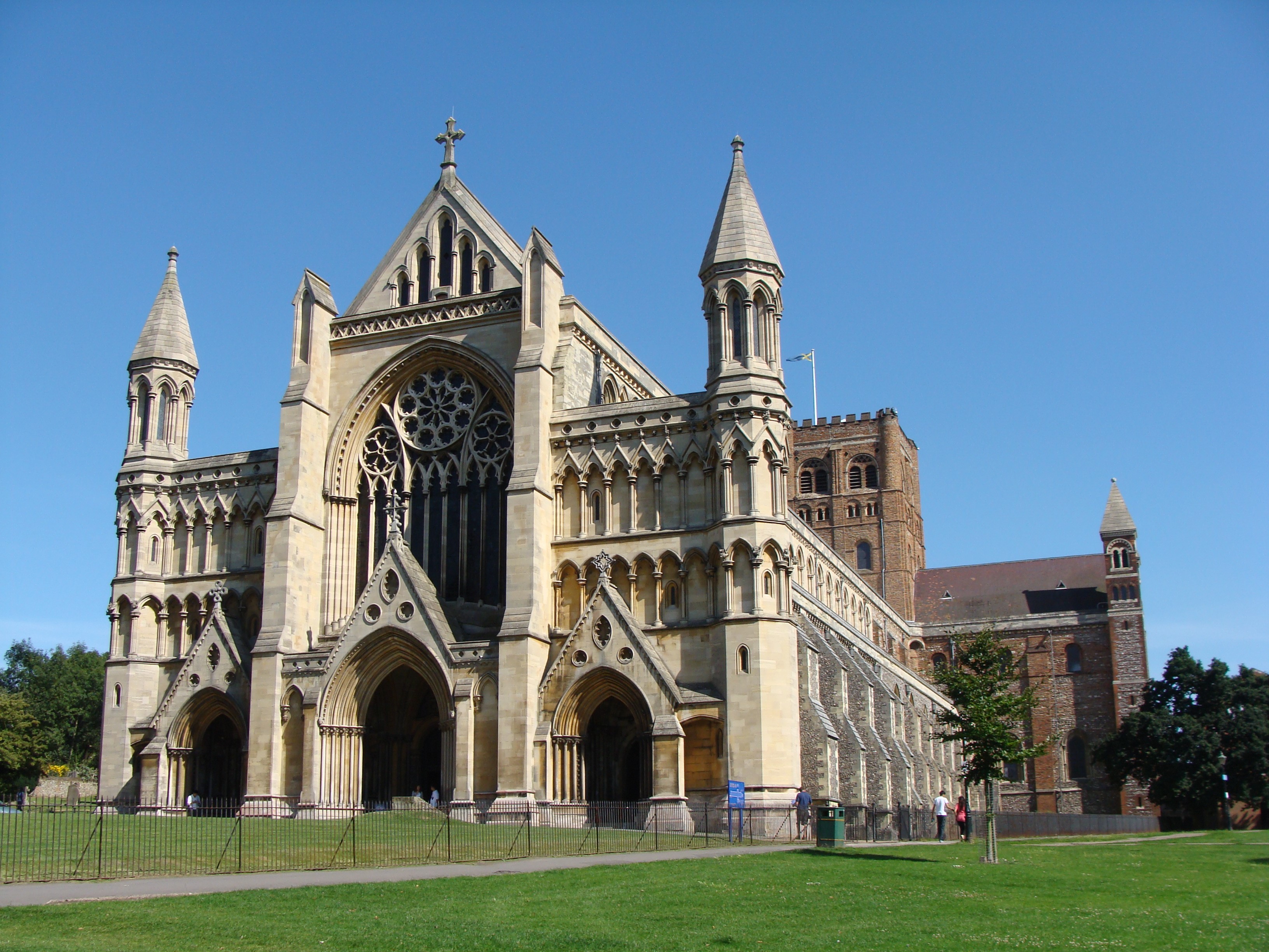 Cathedral and Abbey Church of St Alban, St Albans, Hertfordshire, UK