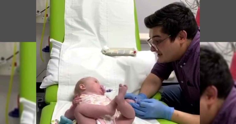 doctor-singing-to-baby-patient