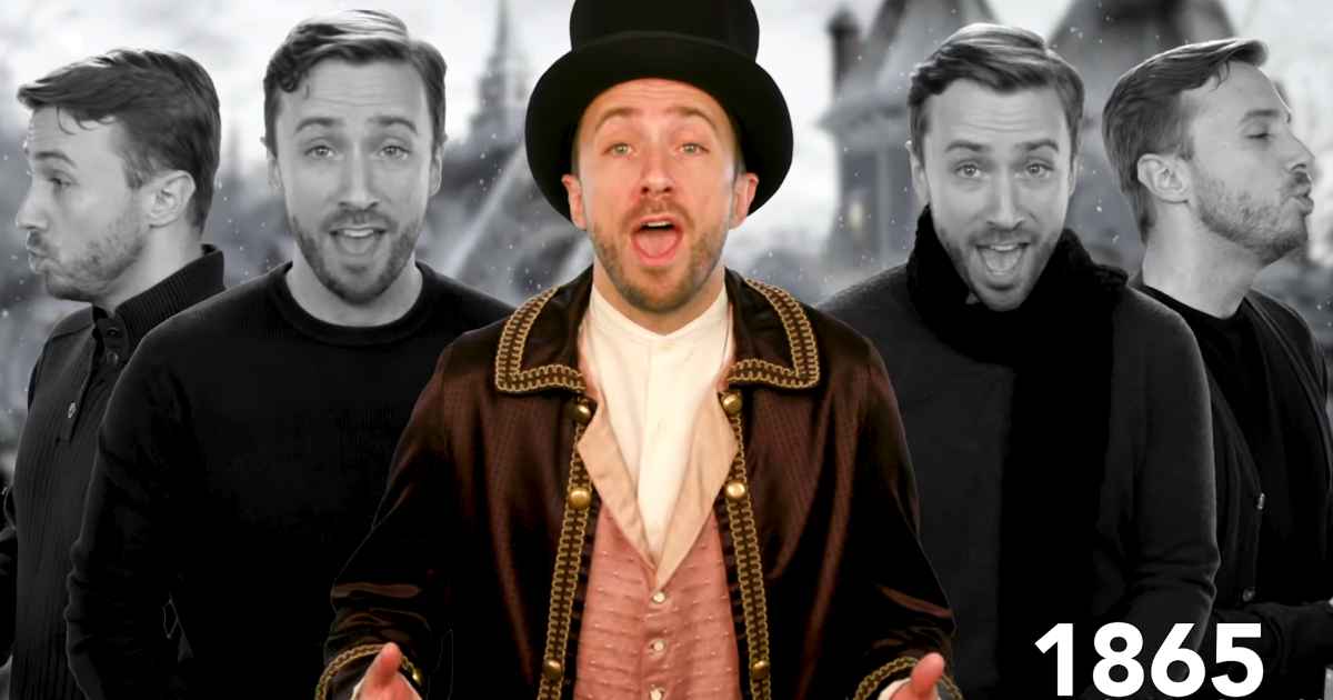 Peter Hollens Performs Breathtaking A Cappella Evolution Of Christmas Songs