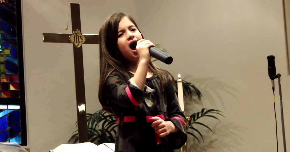 7-Year-Old Singing 'How Great Thou Art' Will Cover You In Chills | FaithPot