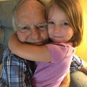 little-girl-befriends-elderly-man-in-grocery-store