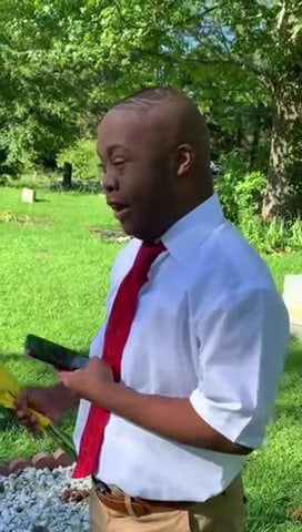 Boy With Special Needs Visits Mother's Grave To Tell Her He ...