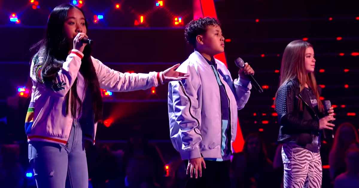 Young Trio Sing 'Rise Up' By Andra Day On The Voice Kids UK FaithPot