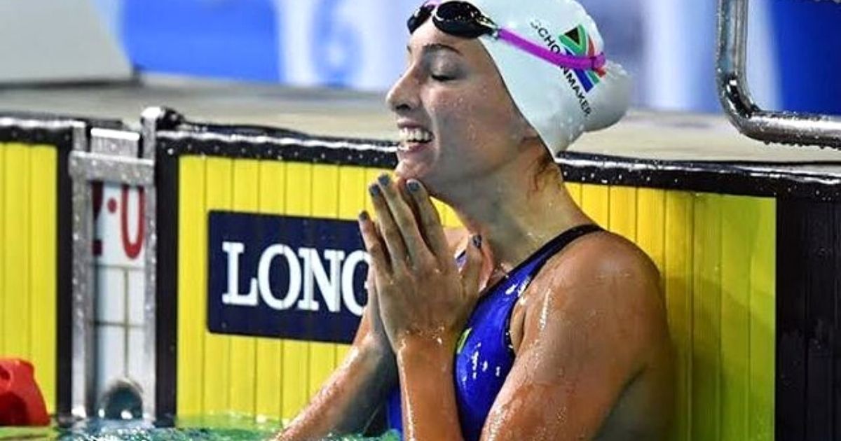 South African Olympic Swimmer Shatters World Records Days ...