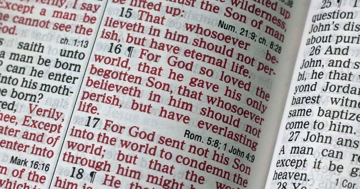 gods unconditional love bible verse