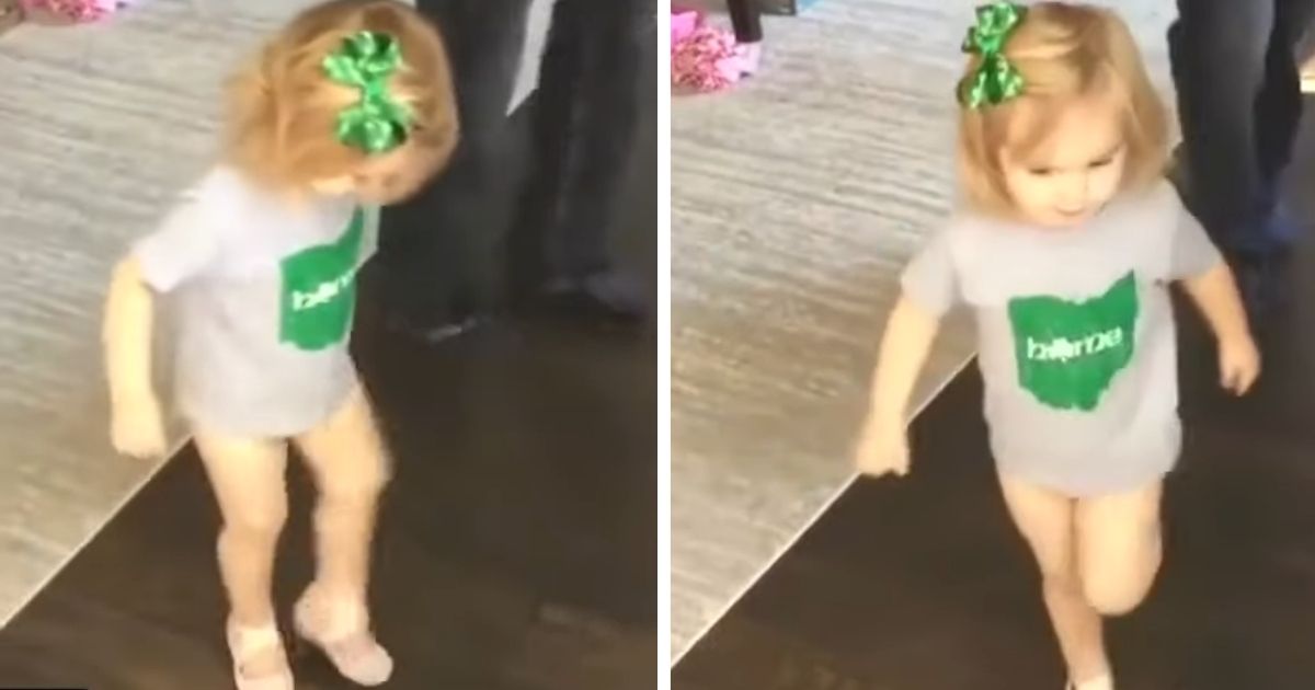 2 year old irish dancer