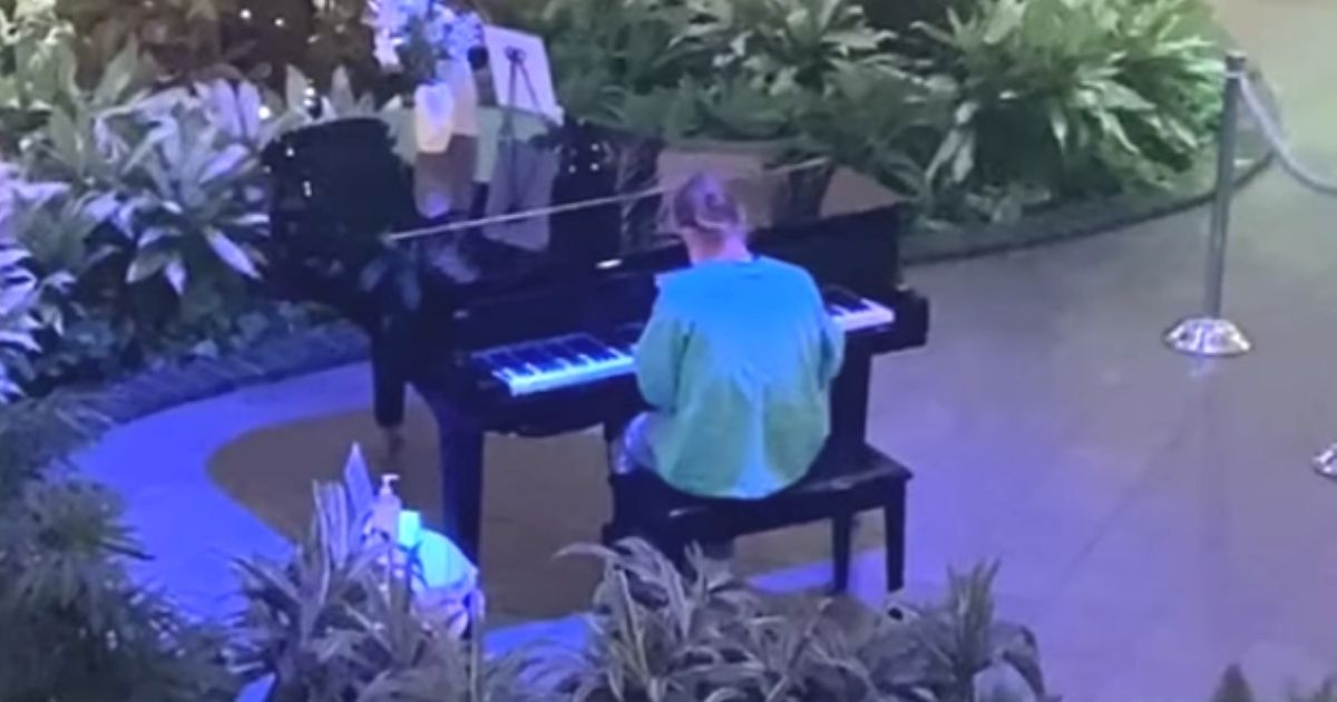 piano playing nurse