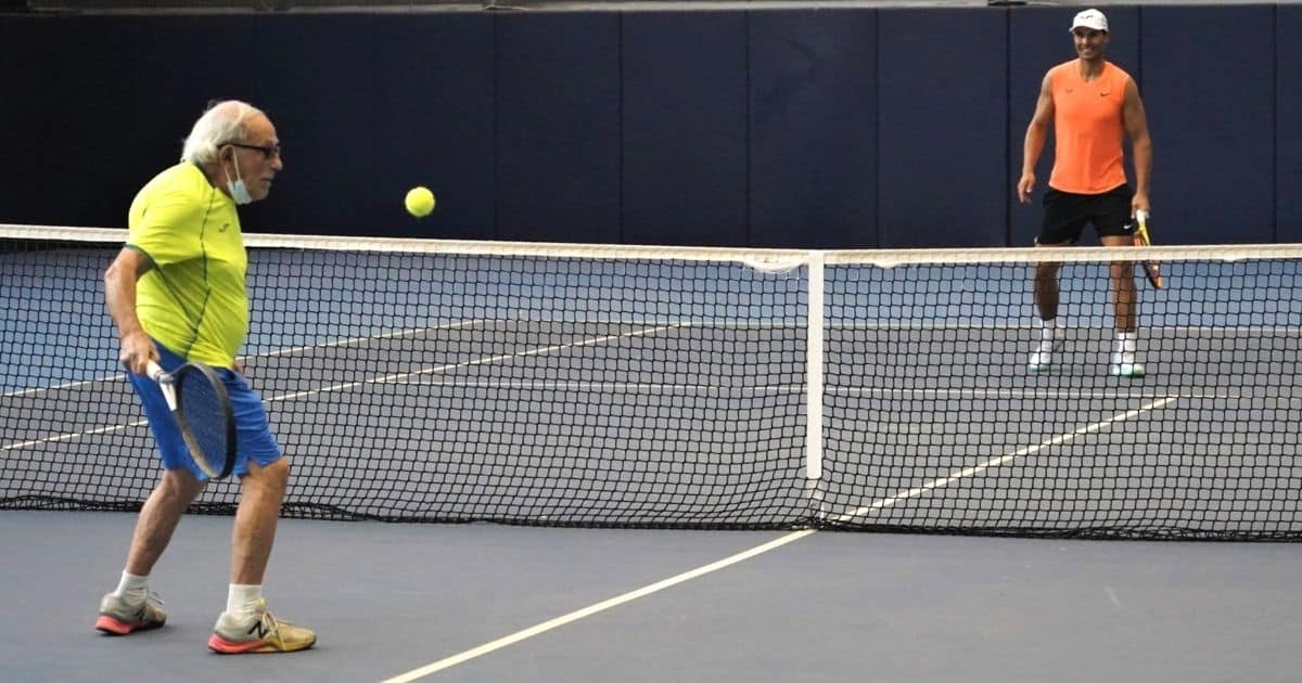 world's oldest tennis player Leonid Stanislavskyi