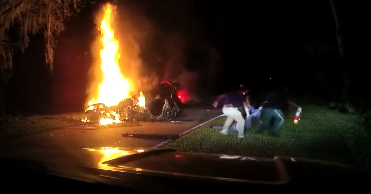 burning-car-rescue-port-charlotte