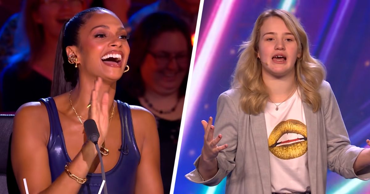 Teen With Cerebral Palsy Eva Abley Delivers Hilarious Performance On