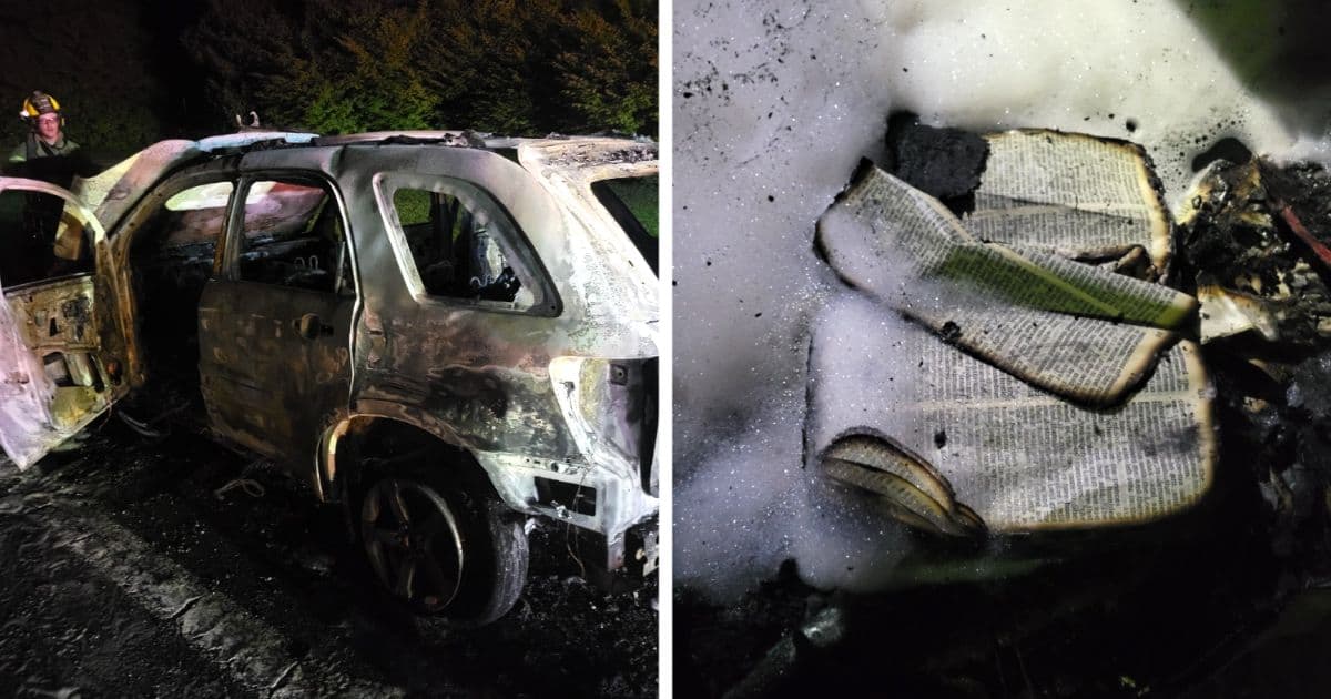 bible-survives-car-fire