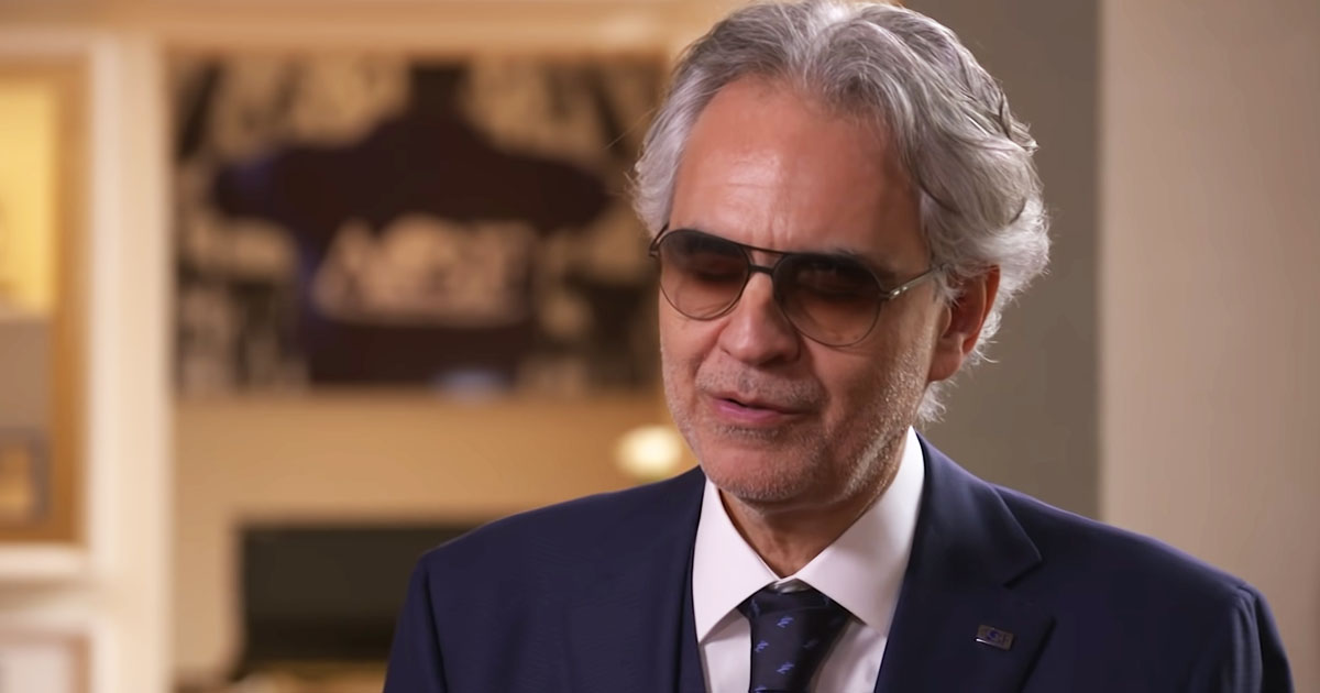 Andrea Bocelli testimony