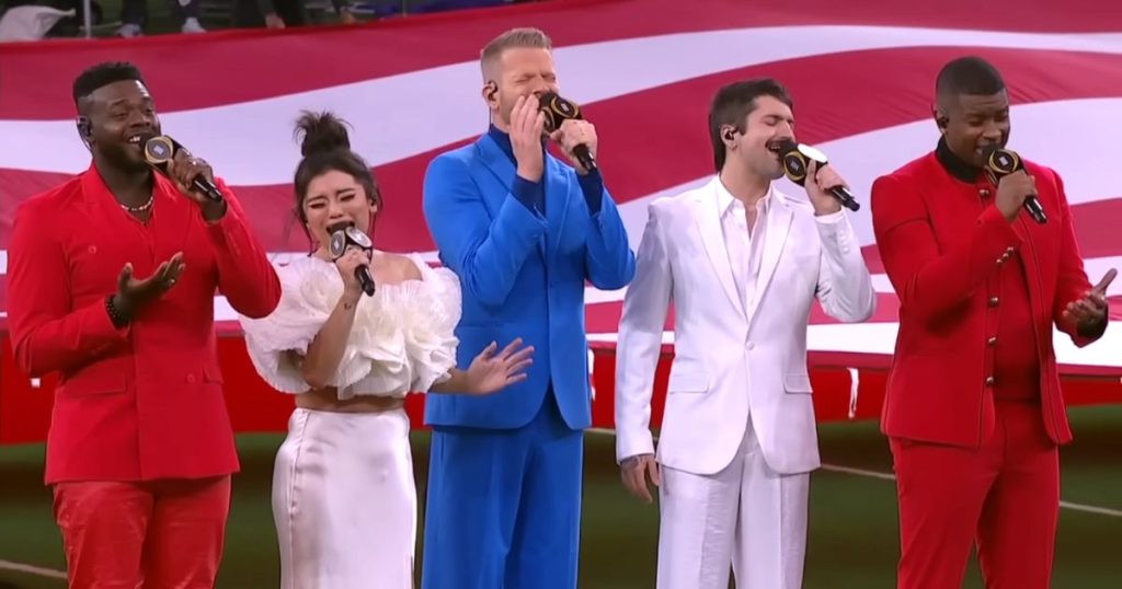 Pentatonix Sings The National Anthem At CFP National Championship