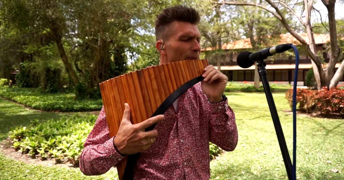 amazing grace pan flute david doring