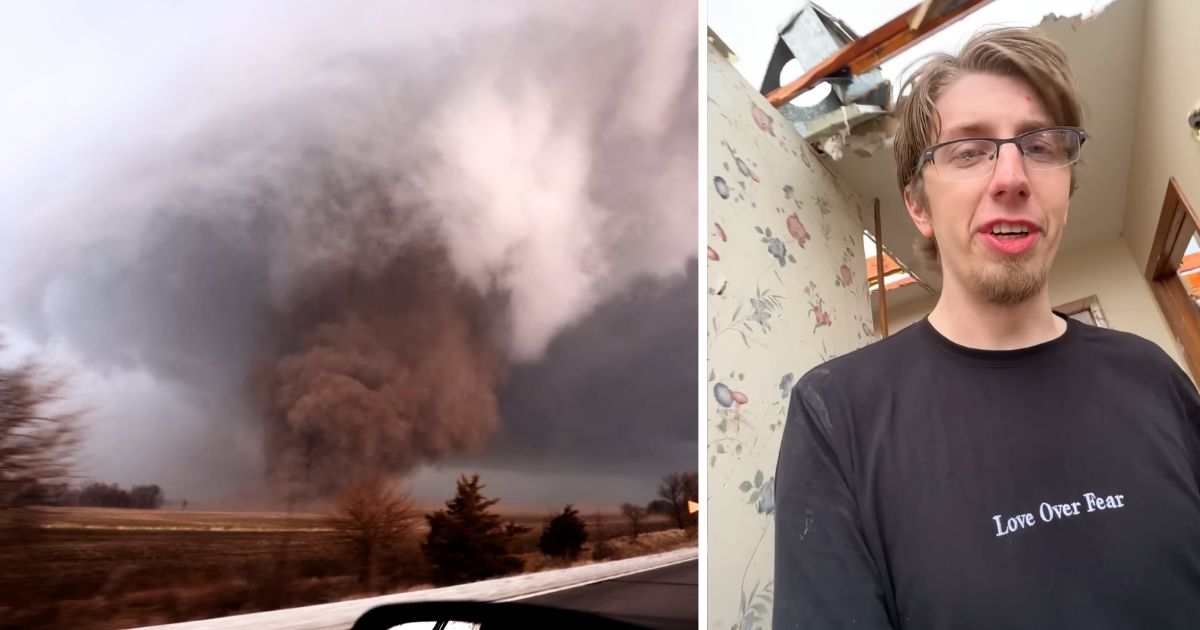 storm chaser tanner charles saves couple