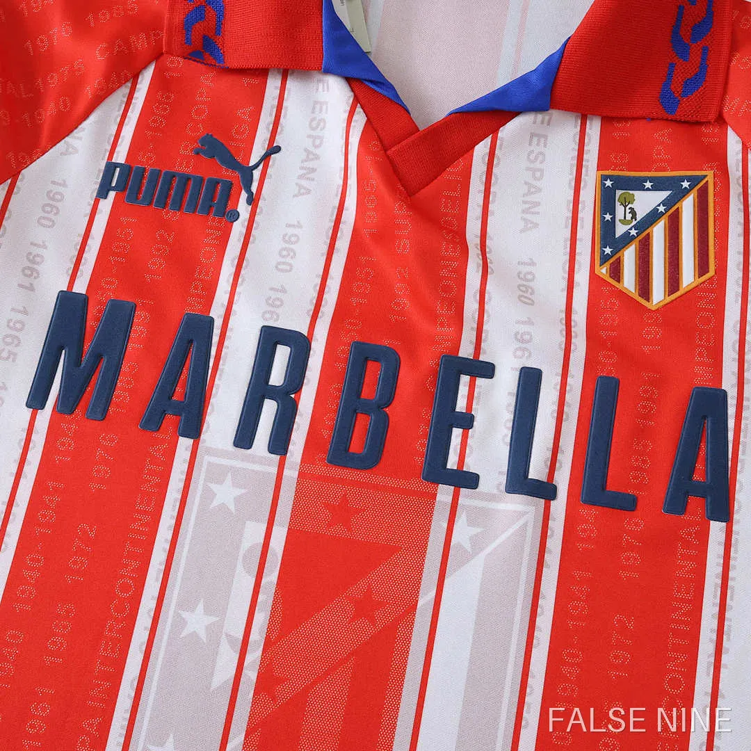Atletico Madrid 1995-96 Home Retro Jersey (Fan Version), photo 8