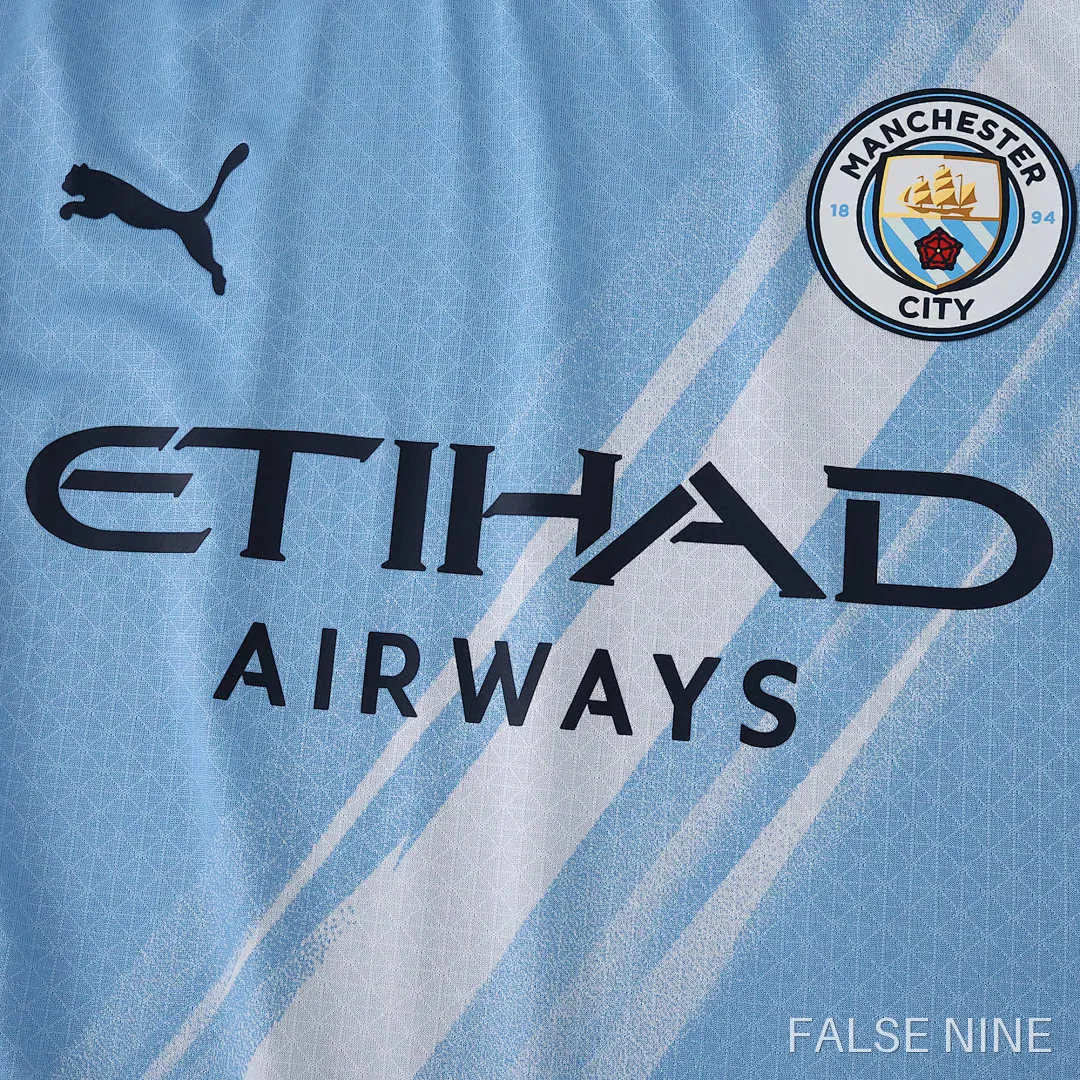 Manchester City 25/26 Home Shirt (Long Sleeve, Player Version), photo 8