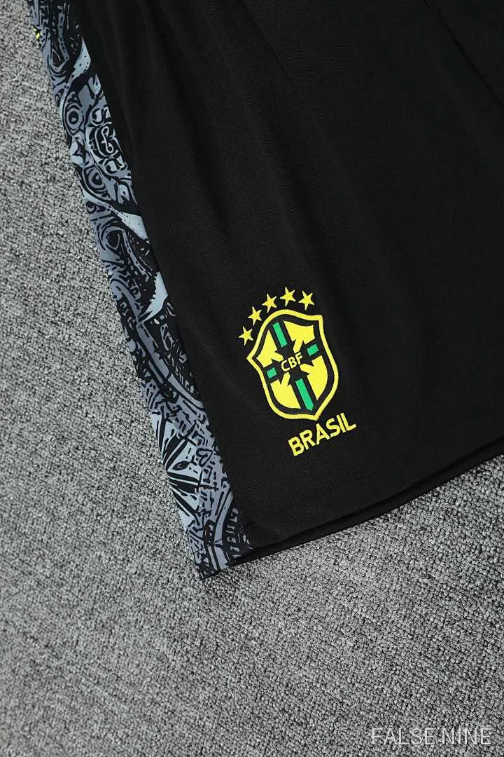 25/26 Brazil Jesus Training clothes suit Short sleeve Fan version, photo 21
