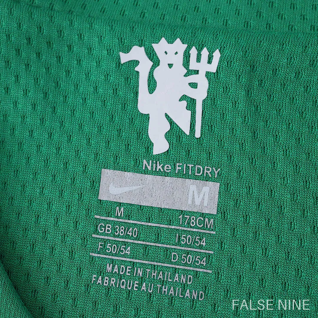 07/08 Manchester United F.C. goalkeeper retro Long sleeved Fan version, photo 5