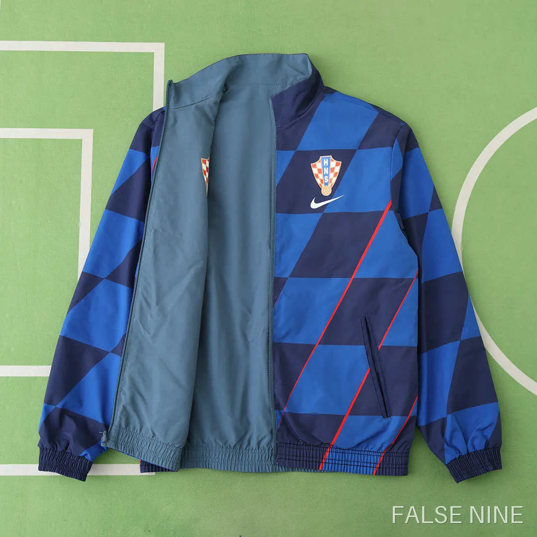 Croatia 24/25 Training Reversible Windbreaker Jacket, photo 2