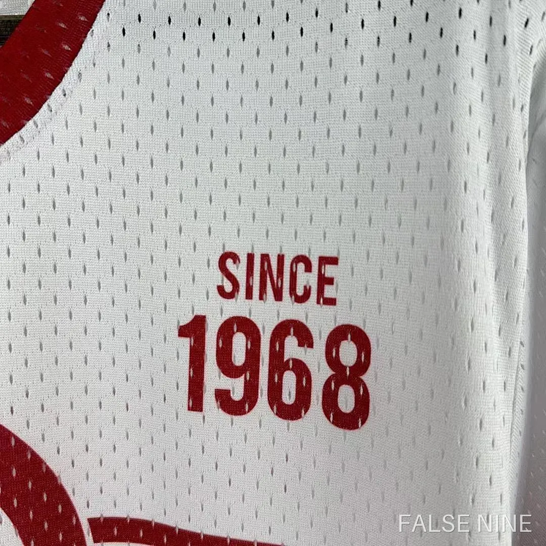 25/26 NBA Atlanta Hawks Retro short sleeved shirt, photo 3