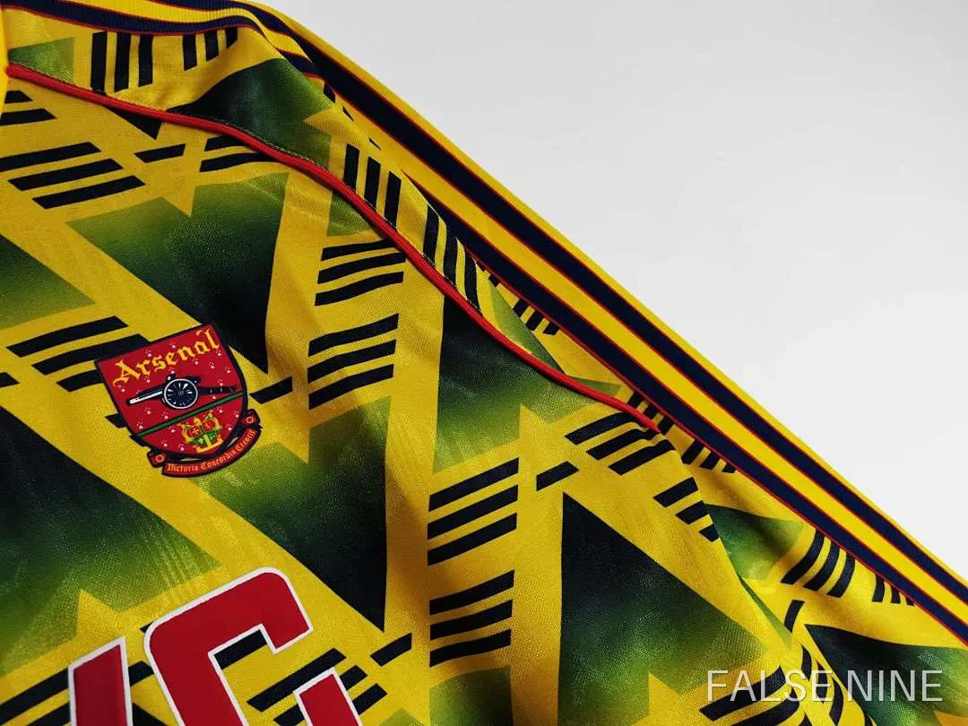 Arsenal 1991-93 Away Long Sleeve Retro Shirt (Fan Version), photo 4