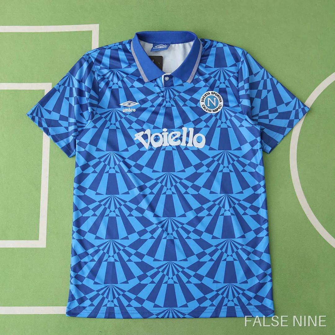 S.S.C. Napoli 1991-93 Home Retro Jersey (Fan Version), photo 1